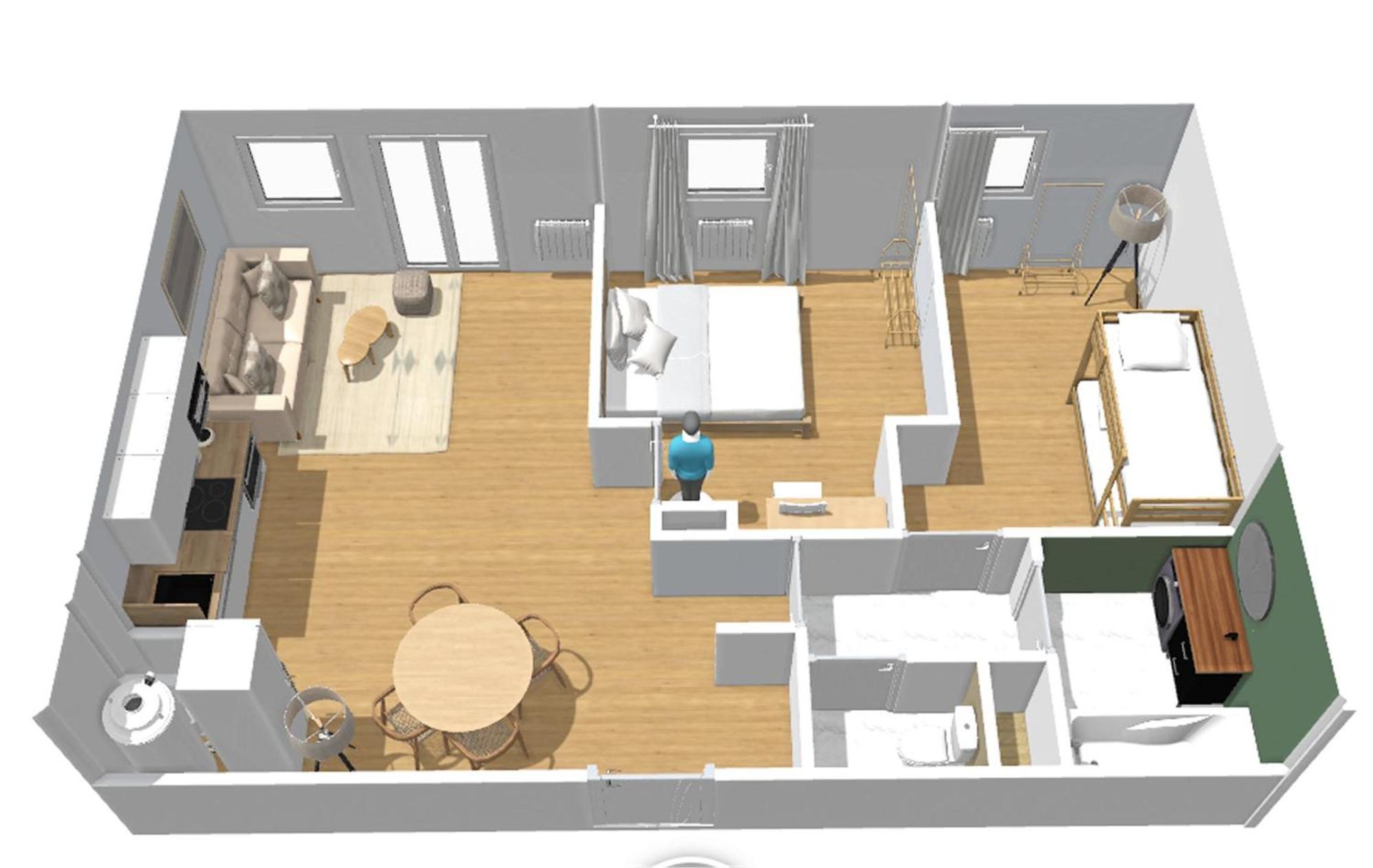 Zenitude-T3-Terrasse-Parking Apartment อาฌ็อง ภายนอก รูปภาพ